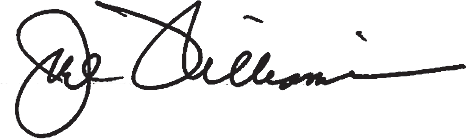 Joel Williams signature