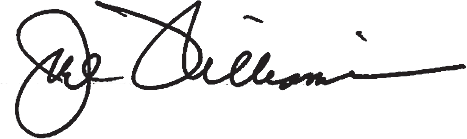 Joel Williams signature